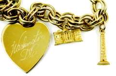 Vintage Washington D.C. Charm Bracelet