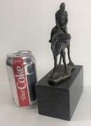 Arab Man Riding Camel Bronze Sculpture