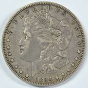 Scarce 1894-O Morgan Silver Dollar in sharp XF