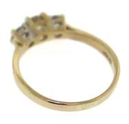 Beautiful Yellow Gold ape .98ctw Diamond Band