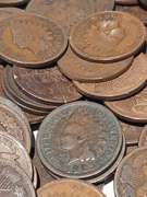 100 1890 1900 Era Indian Cents