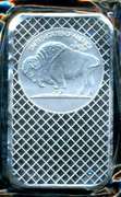 Impressive Buffalo Nickel design 5 Troy Oz .999 silver