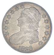 1828 Capped Bust Half Dollar