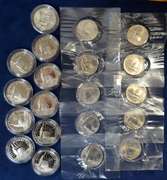 10 EACH 1986 PR. & BU STATUE OF LIBERTY HALF DOLLARS
