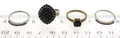 Big Group Lot of Sterling Silver Rings