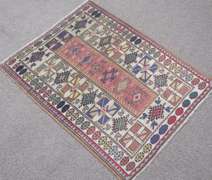 Handmade Semi Antique Shirvan 3.3x3.11