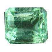 Crystal clear .94ct Colombian Emerald