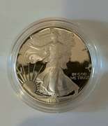 Better 1993 Proof Silver Eagle With Box and Paper