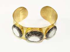 LATEST FASHION ARTISAN GOLD PLATED BIJOUX BRACELET