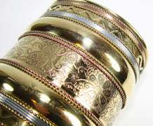 Charming Ethnic Art Handcrafted Beautiful Cuff Bracelet