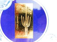 4 1st Day Covers & 23KT Replica Stamps