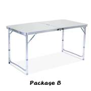 Aluminum Alloy Folding Table Height Adjustable