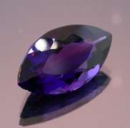Huge! 25.25ct blue violet Hydrothermal Amethyst