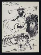 PABLO PICASSO JESUS ON THE CROSS (2.3.59. XIX)