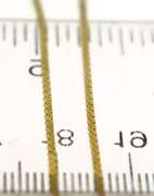 Italian 14K Yellow Gold Flat Snake Chain