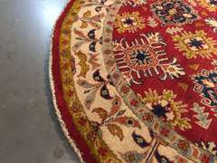 FINE ROUND KAZAK RUG 5x5