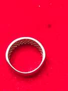 18k white gold with 2.00 carats of diamond band