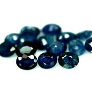 6.54ct Royal blue Sapphire set from Madagascar