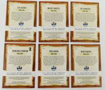 6 Panini 2019 Diamond Kings Baseball Cards, All Greats