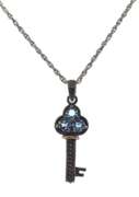 Sterling Silver Key Pendant on Chain
