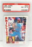1984 Pete Rose Graded 8NM-MT Baseball Card