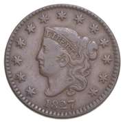 1827 Matron Head Large Cent