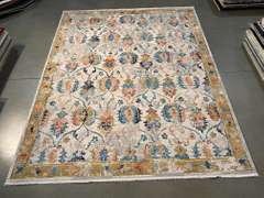 VINTAGE REPRODUCTION DESIGN RUG 6x8