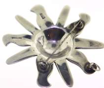 Sterling Silver Sun Pin/Pendant