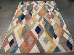 STUNNING ART DECO RUG 6x8