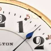 Tasteful Hamilton Gold Filled Pocket Watch