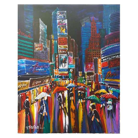 NY at Night by Rafael Original