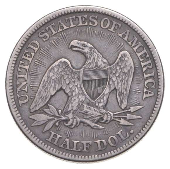 1853 Seated Liberty Half Dollar