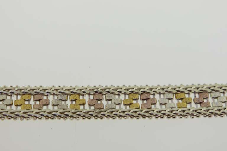 Itakian Trio Sterling Silver Argento Bracelet