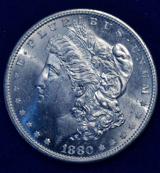 1880 S BU Morgan Dollars