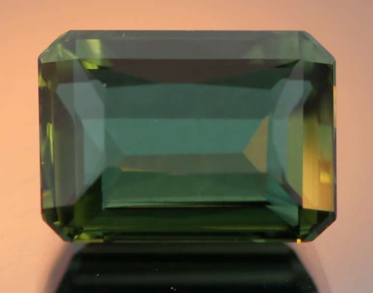 Ravishing 21.09ct tourmaline green Hydrothermal Amethyst