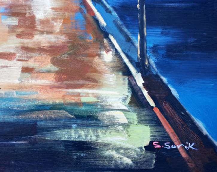 BEAUTIFUL HAND PAINTED OIL PAINTING ON CANVAS