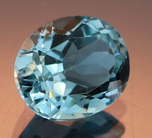 Captivating 6.03ct 10x12mm oval cut Topaz