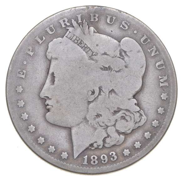1893-S Morgan Silver Dollar