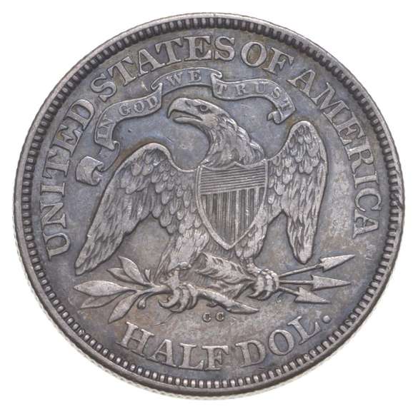 1877-CC Seated Liberty Half Dollar