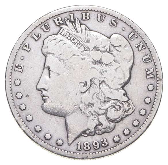 1893-S Morgan Silver Dollar