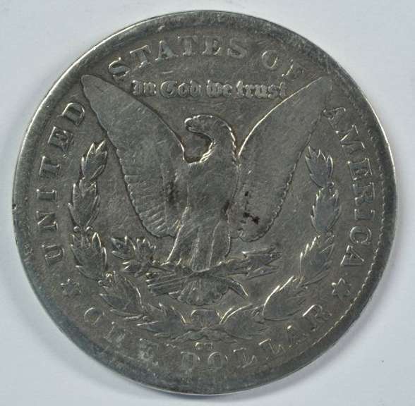 Scarce key date 1880-CC Morgan Silver Dollar in circ