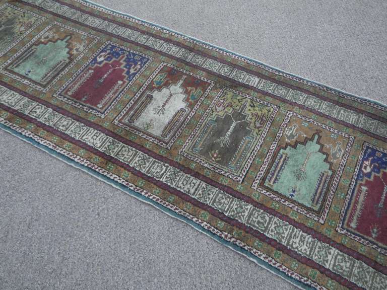Handmade Pakistani Runner 1.11x5.7