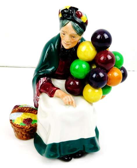 Vintage Royal Doulton The Old Balloon Seller
