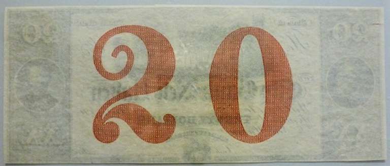 Gem Crisp 1800's $20 City Bank Of New Haven Connecticut!