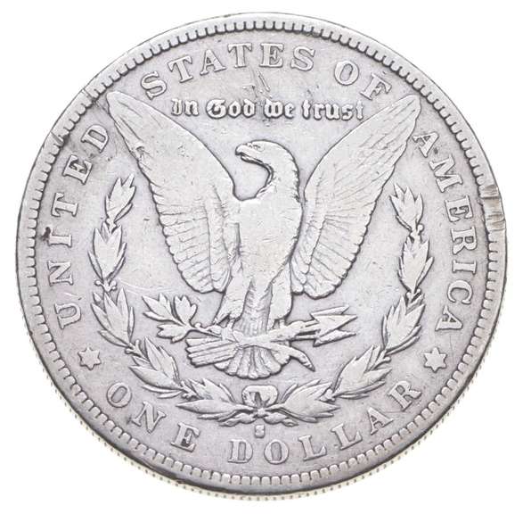 1893-S Morgan Silver Dollar