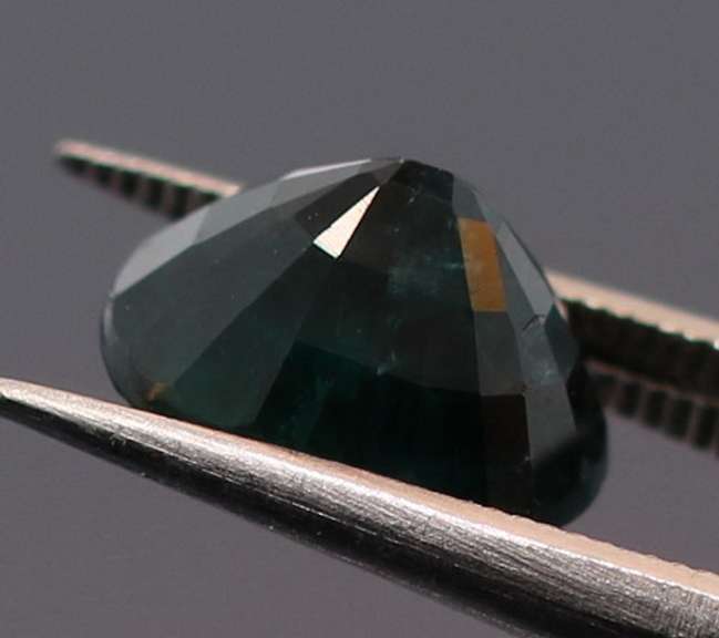 Deep blue green 3.06ct untreated Grandidierite