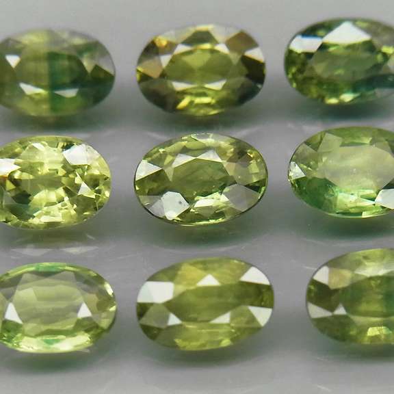 Heated Only! 5.85ct 6x4mm hunter green Sapphires