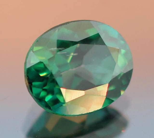 Glittering 5.80ct emerald green Mystic Topaz