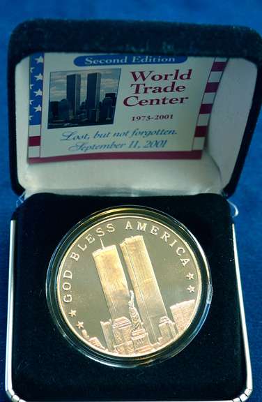 World Trade Center 1 OZ Silver Round