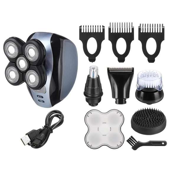 5 head Rechargeable Electric Hair Shaver Razor